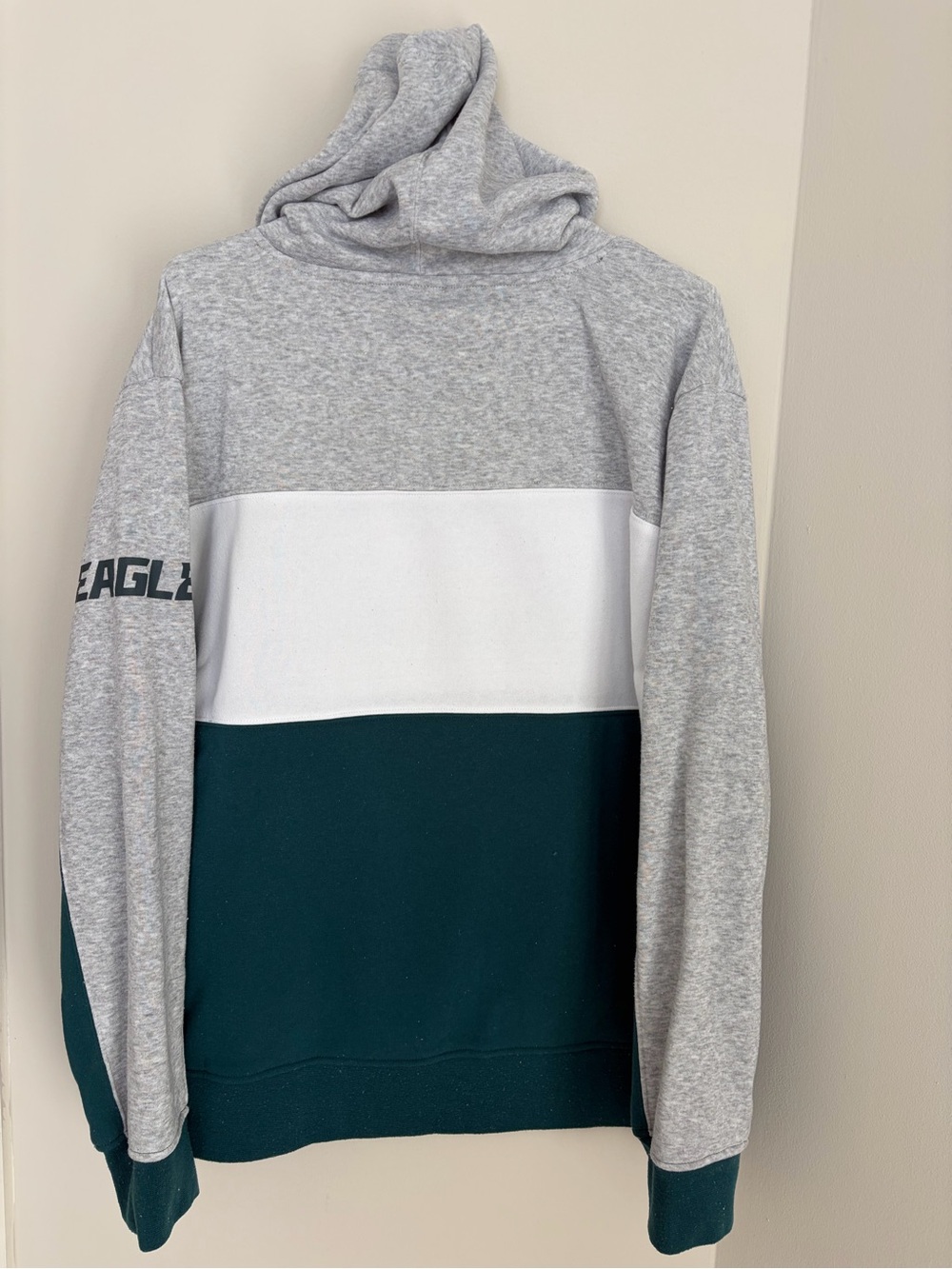 NFL Philadelphia Eagle Hoodie Sweatshirt Size Large - Picture 3 of 5